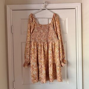 Simply Southern Smocked Floral Dress